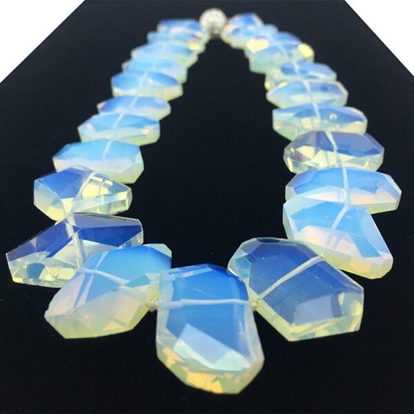 Susan Wexler Custom Opalescent Glass Necklace