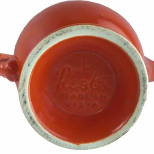 Vintage Fiestaware Red Glaze Creamer