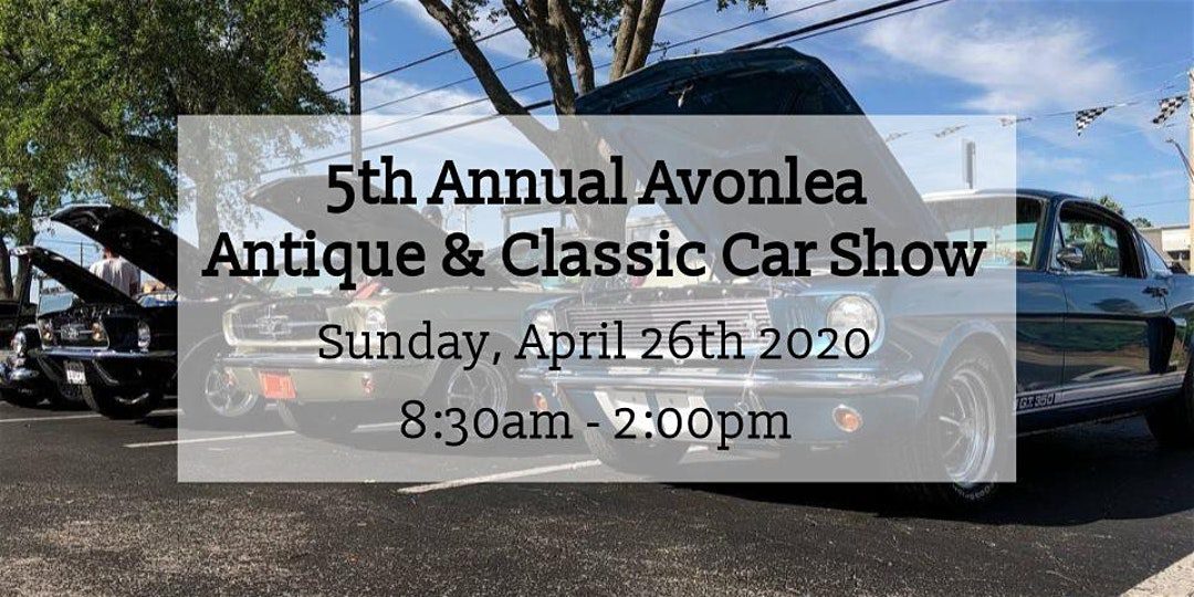 5th Avonlea Antique & Classic Car Show
