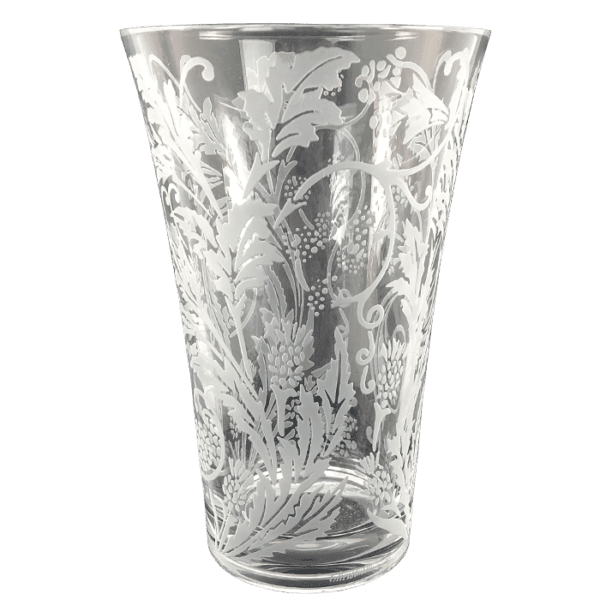 Small Christofle Marly Crystal Vase