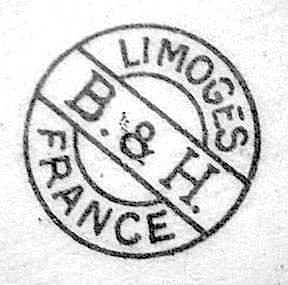 Blakeman & Henderson Limoges Mark