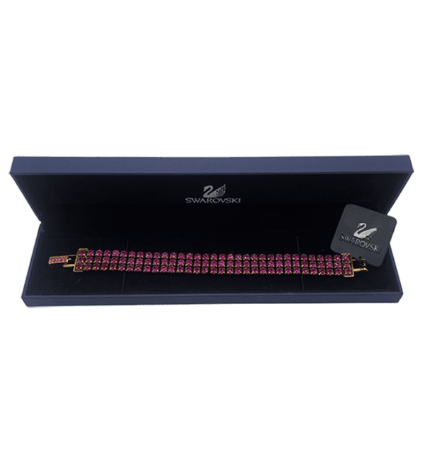 Vintage Swarovski Multi-Row Rhinestone Bracelet