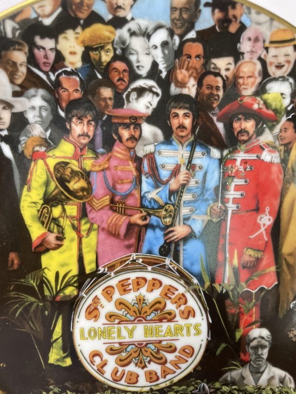 The Beatles "Sgt. Pepper: The 25th Anniversary" Collectors Plate by Delphi