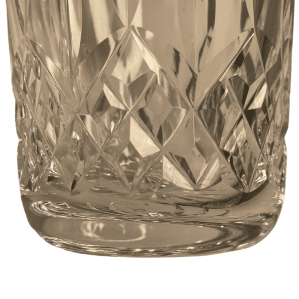 Waterford Lismore Set of Six 3½" Cut Crystal Flat Tumbler Glasses
