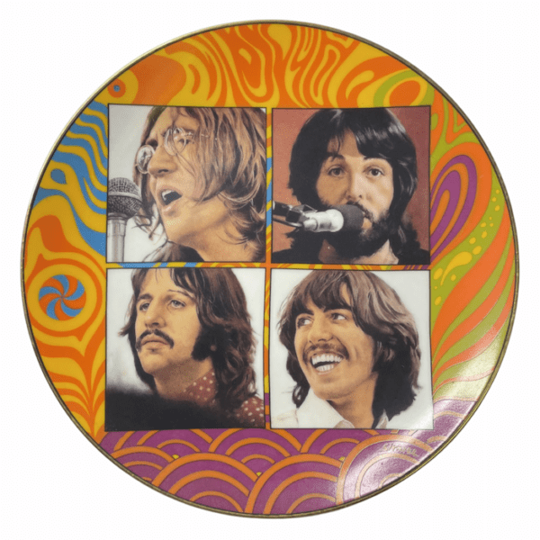 The Beatles "Let It Be" Limited Edition Collectors Plate by Delphi