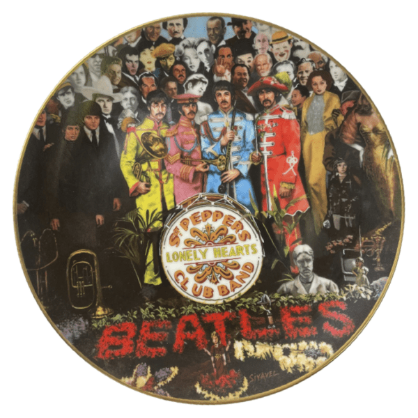 The Beatles "Sgt. Pepper: The 25th Anniversary" Collectors Plate by Delphi