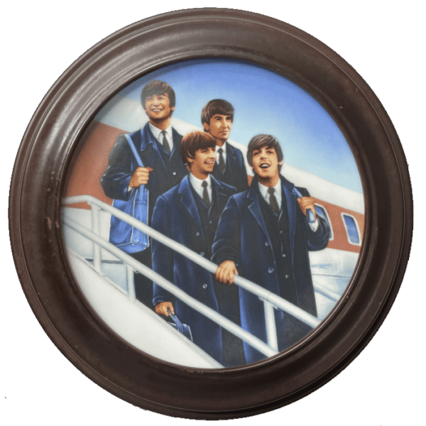 The Beatles "Hello America" Collectors Plate by Delphi