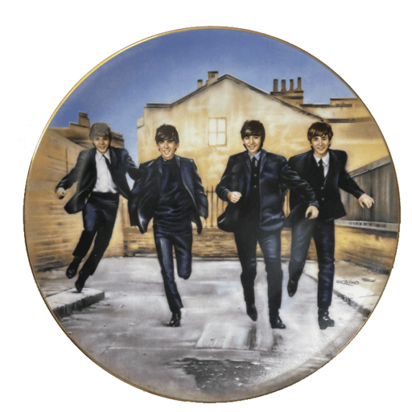 The Beatles "A Hard Day's Night" Collectors Plate by Delphi