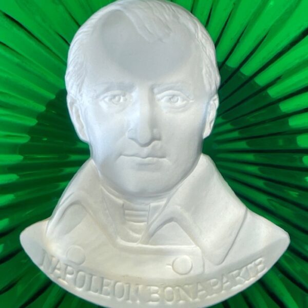 Franklin Mint and Baccarat 1977 Sulfide Napoleon Bonaparte Paperweight
