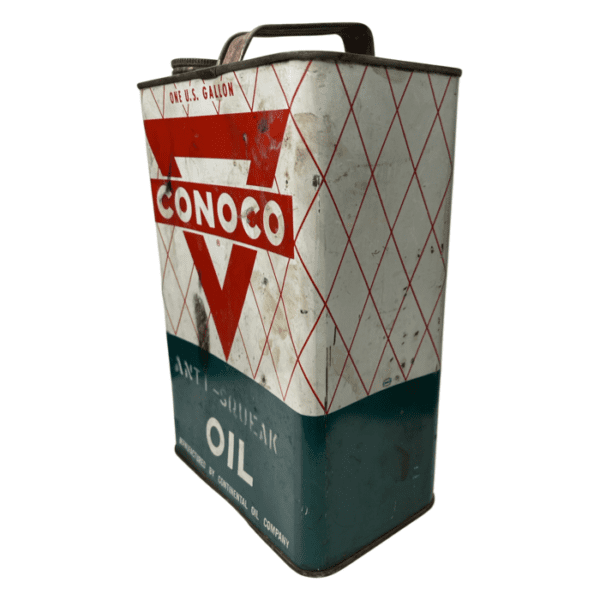 A Conoco One U.S Gallon Oil Can by Continental Oil Company