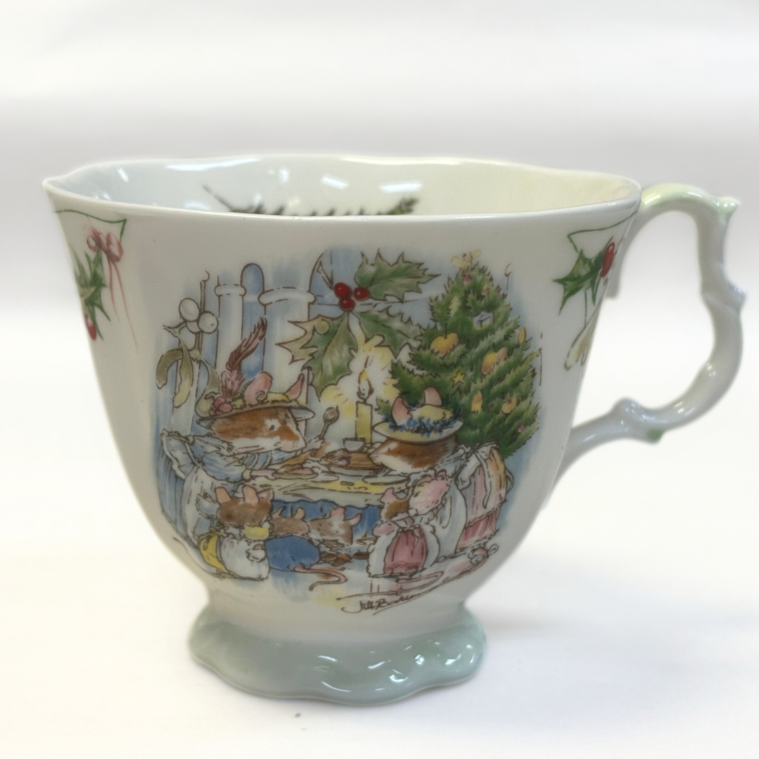 Royal Doulton Merry Midwinter Cup & Saucer