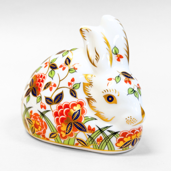 Royal Crown Derby 'Meadow Rabbit' Figurine - Image 2