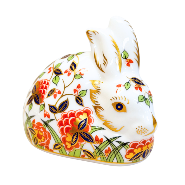 Royal Crown Derby 'Meadow Rabbit' Figurine