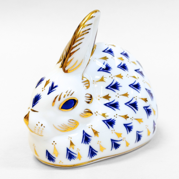 Royal Crown Derby Imari Rabbit Paperweight - Image 2