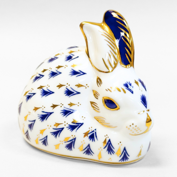 Royal Crown Derby Imari Rabbit Paperweight - Image 3