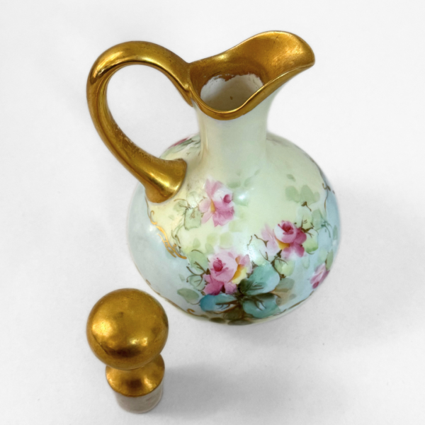 Favorite Bavaria Painted & Gilt China Cruet - Image 3