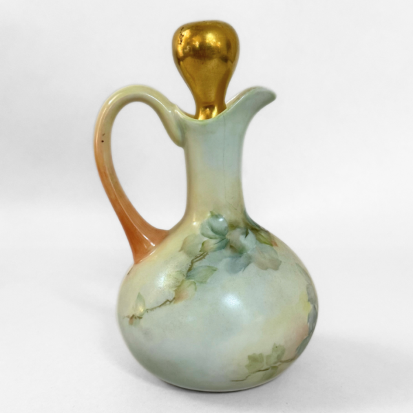 French Porcelain Hand-painted Cruet - Image 3