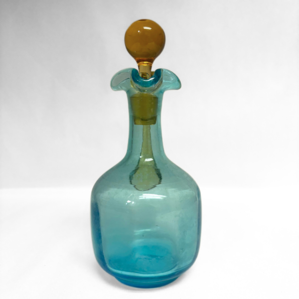 Bohemian Art Glass Cruet - Image 4