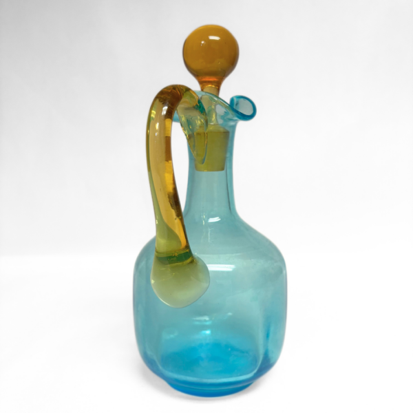Bohemian Art Glass Cruet - Image 3