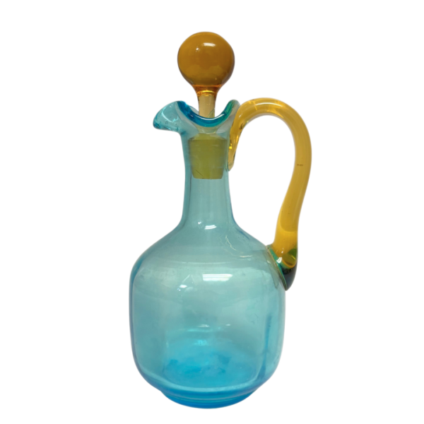 Bohemian Art Glass Cruet
