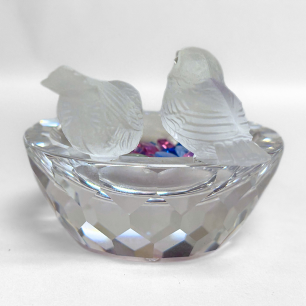 Swarovski "Feathered Friends" Crystal Bird Bath - Image 7