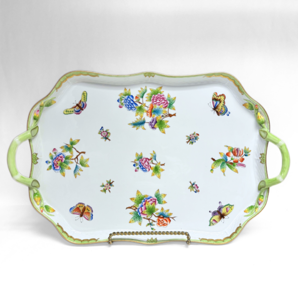 Queen Victoria Tray by Herend - Image 2
