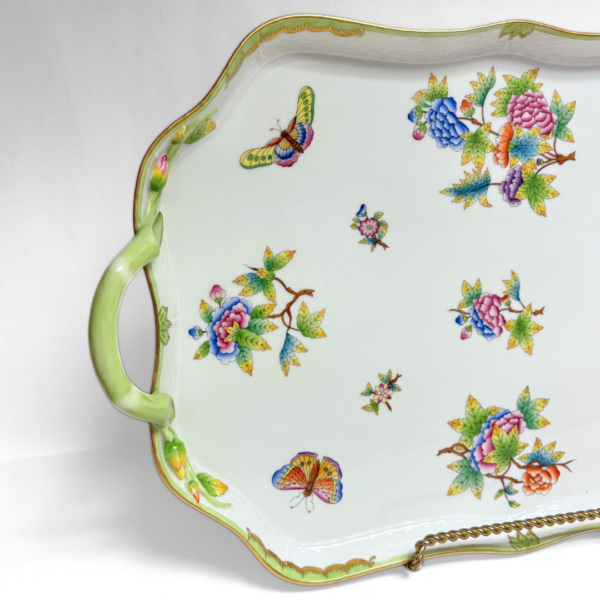Queen Victoria Tray by Herend - Image 3