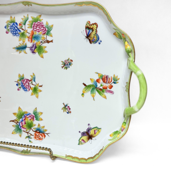 Queen Victoria Tray by Herend - Image 4
