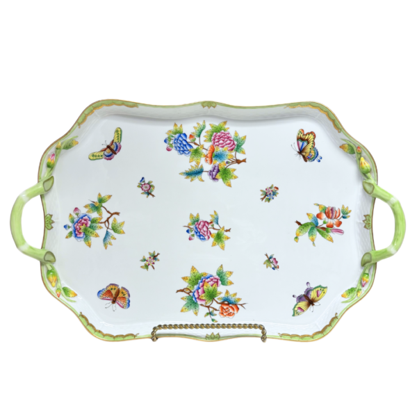 Queen Victoria Tray by Herend